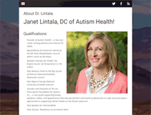 Tablet Screenshot of janetlintala.com